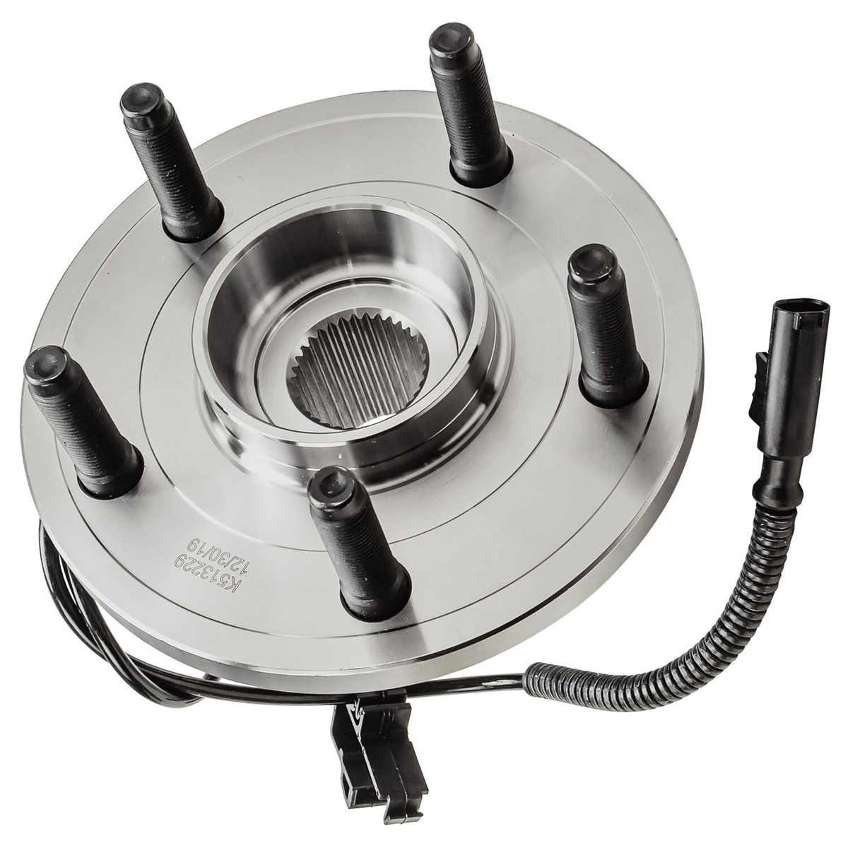 Front Wheel Bearing & Hub Assembly For Mitsubishi Raider, Dodge Ram/Dakota - With ABS, 10-Year Warranty