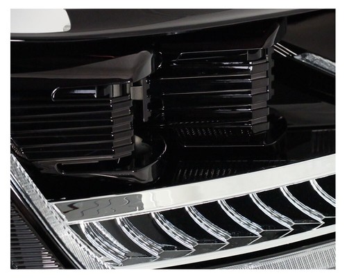Scheinwerfer für VW T6 15-19 Led Tagfahrlicht Multivan Transporter schwarz glanz - Bild 3 von 8