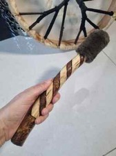 drumbeater for frame, healing or Shamanic drumming circle, on vinted