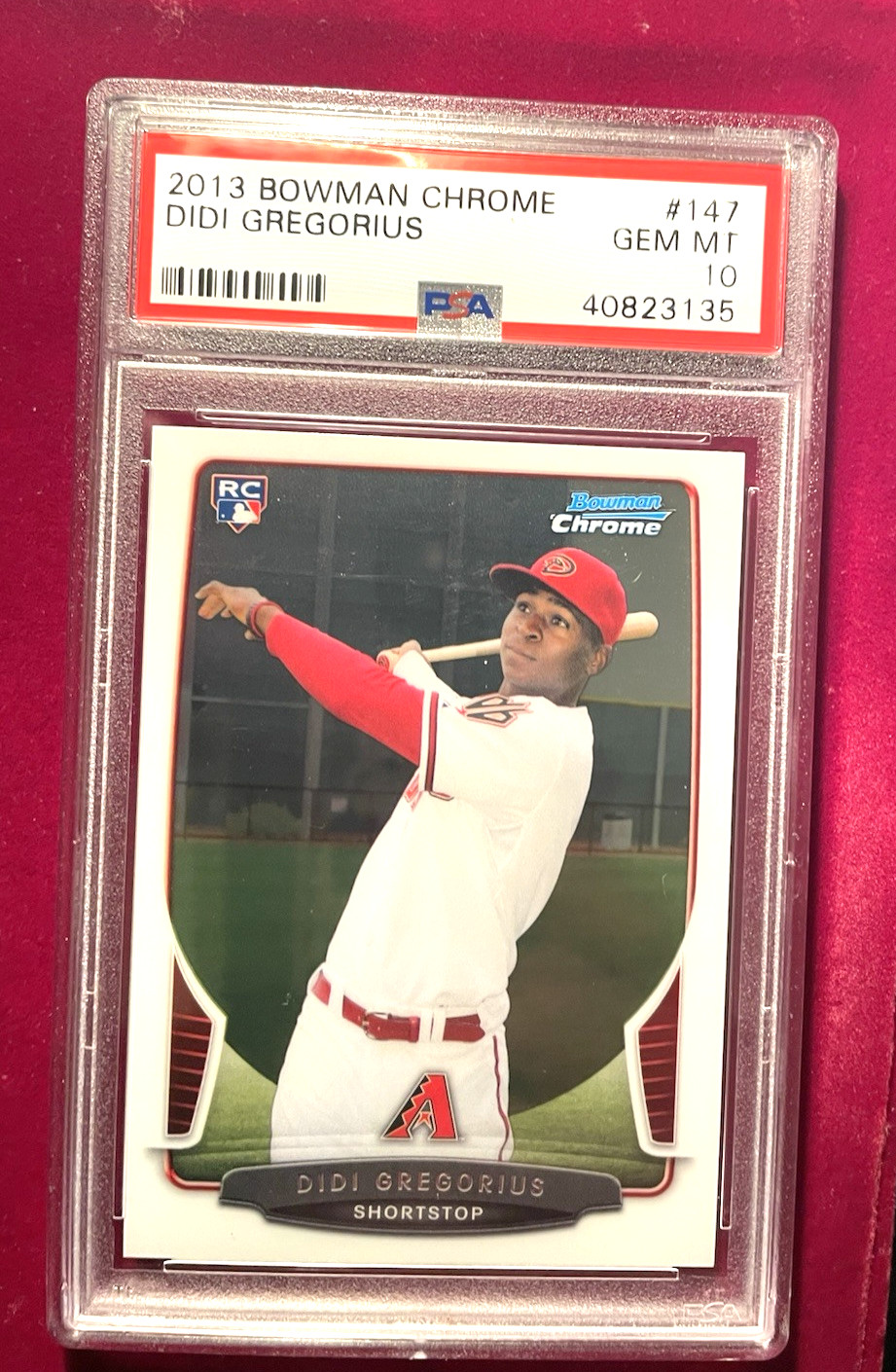2013 Bowman Chrome Didi Gregorius Rookie Card #147 PSA 10