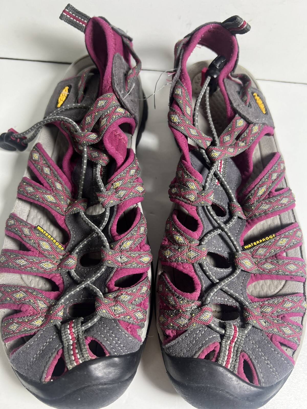 Sandali Keen da uomo 9 grigio marrone scarpe estive impermeabili trail escursionismo campeggio