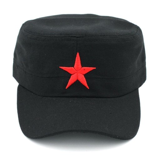 Cappello Nuovo Berretto Comunista Stella Rossa Esercito Che Guevara Cuba Stelle Militare Cool Hat - Foto 5 di 27