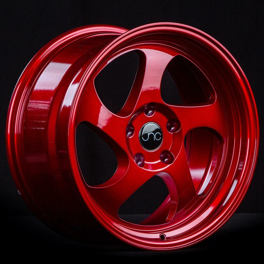 JNC 034 Candy Red 18x9 5x114.3 +30 Wheel/Rim | eBay