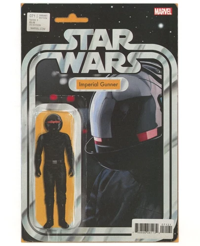 Marvel Comics STAR WARS (2015) #71 IMPERIAL GUNNER Action Figure Variant Cover