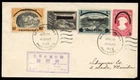(NVK-J003Bh) PHILIPPINES - JAPAN. 1943 FIRST DAY COVER ON PSE. Sc N2, N6, N7