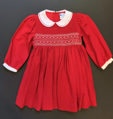Carriage Boutique Girls Red Corduroy Smocked Christmas Holiday Dress Size 24 Mo | eBay Carriage Boutique Girls Red Corduroy Smocked Christmas Holiday Dress Size 24 Mo | eBay