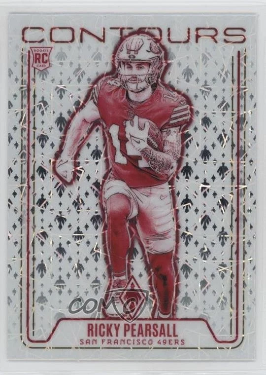 2024 Panini Phoenix Contours Lazer Ricky Pearsall #CON-RPL Rookie RC