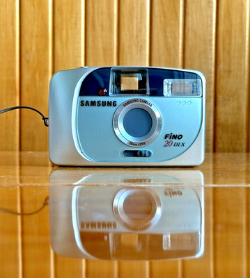 Samsung Fino 20 DLX Film Camera with Manual and Case Excellent Working Conditi