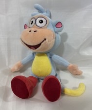 Ty Dora Boots Monkey 2012 Plush Stuffed Animal Doll Toy Collectible Blue Baby