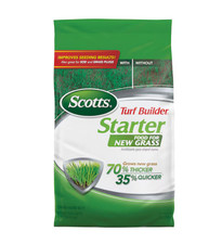 Scotts Turf Builder Starter Lawn Fertilizer 42 lb Covers 14000 Sq Ft 24-25-4 1.52 per gallon
