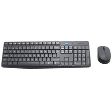 Logitech Mk235 Wireless Keyboard And Mouse Kit QWERTY Spanish Layout Set