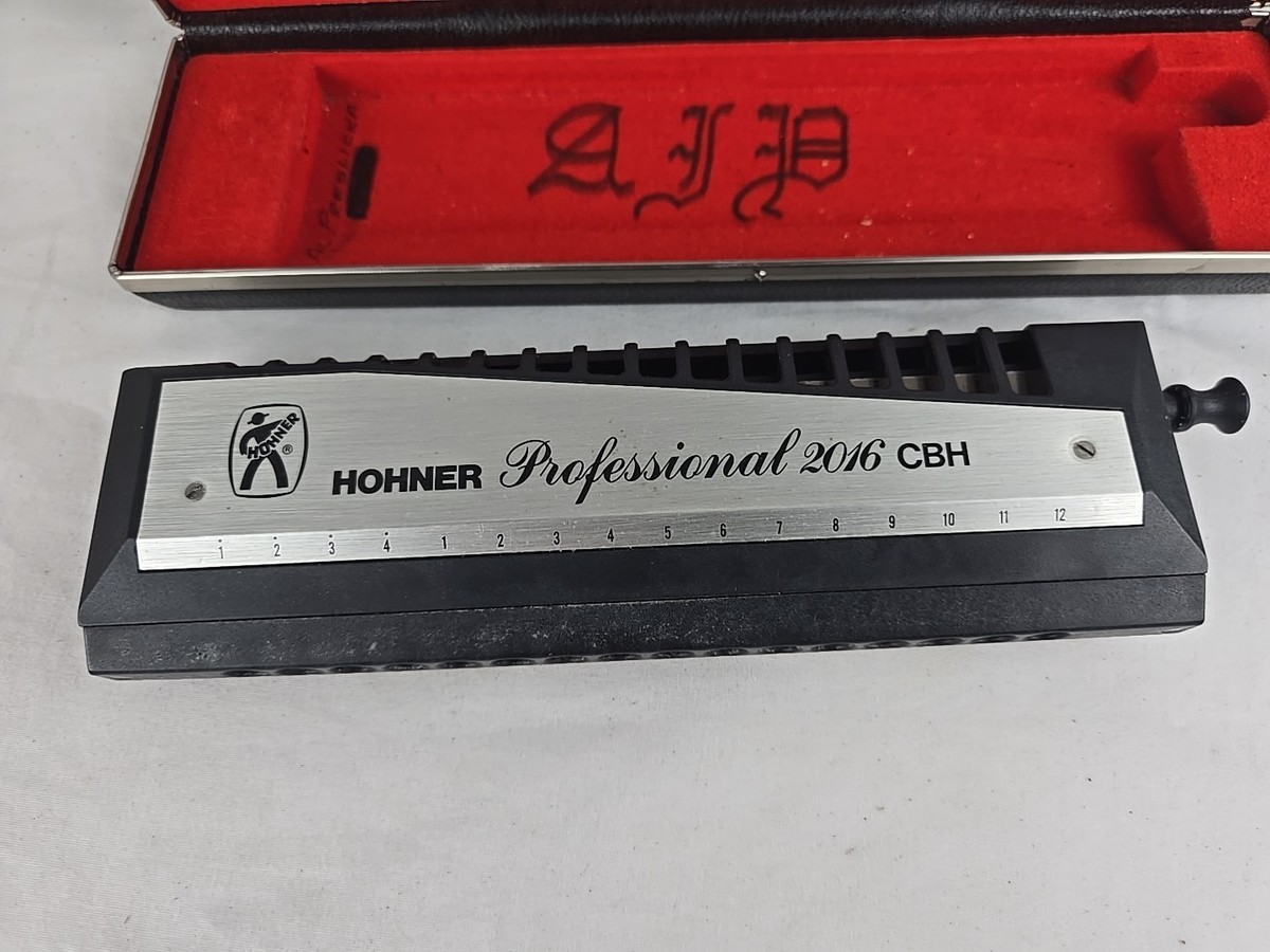 Hohner Professional 2016 CBH クロマチックハーモニカ HOHNER Professional 2016 CBH Chromatic Harmonica with Case Musical