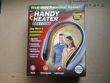 Handy Heater Fredom, Wearable Personal Heater,  Hands Free, Rechargeable NEW