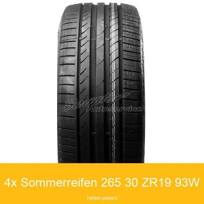 4-er Satz Tracmax X Privilo TX3 XL 265/30 R19 93W Sommerreifen | 13930