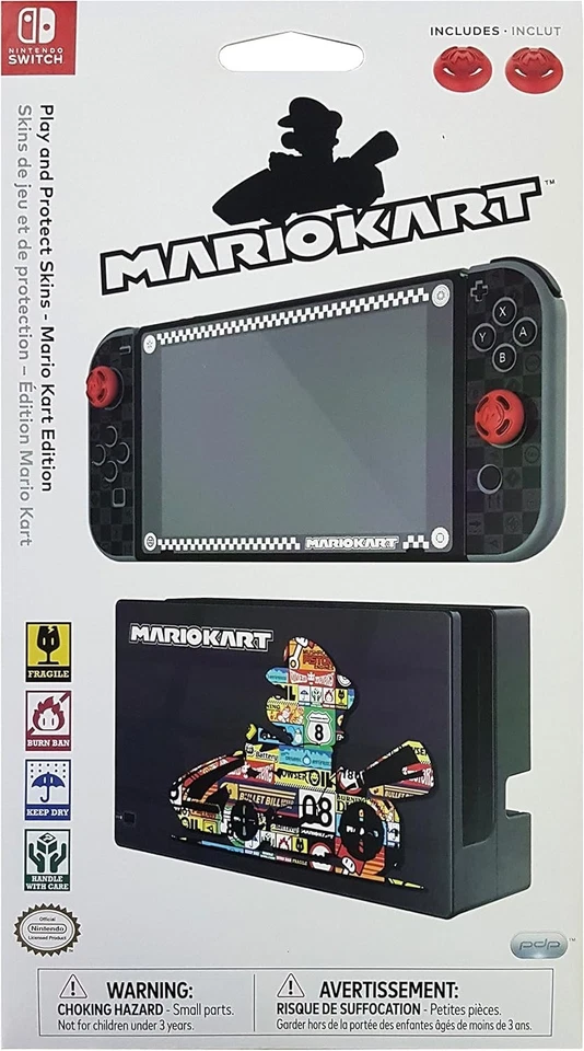 Nintendo Switch Mario Kart Play & Protect Screen Protection & Skins by PDP - Image 4 of 4