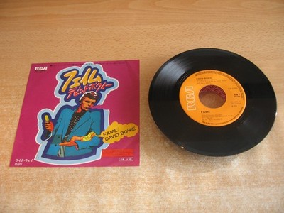 DAVID BOWIE-Fame-Very Rare Japanese  7''-Original 1975-EX++