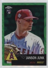 2022 Chrome Platinum Anniversary Green Wave Refractor 15/99 Janson Junk #280 7m3