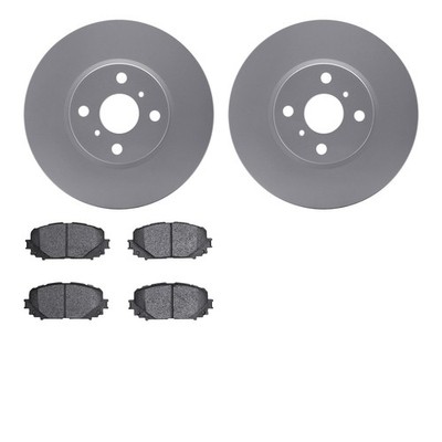 Dynamite Friction Disc Brake Kit for 2012-2018 Toyota Yaris 4502-76146