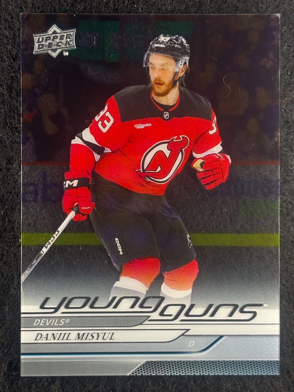 2024-25 Upper Deck Series 2 - Young Guns Daniil Misyul Clear Cut #479 (RC)