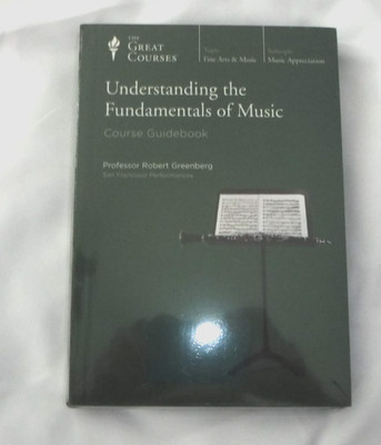 Great Courses Understanding the Fundamentals of Music Robert Greenberg DVD Book