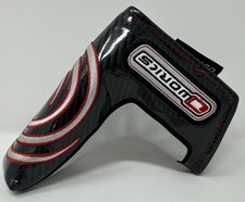 Odyssey O Works Blade Putter Head Cover - Black/Silver/Red New