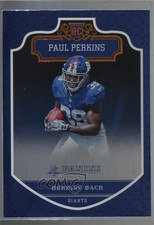 2016 Panini Rookies Shining Armor Paul Perkins #285 s1t
