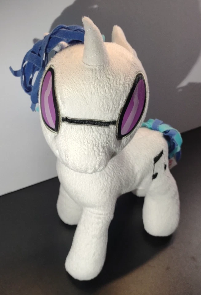 My Little Pony 11 Inch Plush DJ Pon 3 Hasbro Pre-Owned 2014 Rare - Image 2 of 4