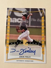 2014 LEAF Perfect Game Showcase Rookie Autograph Gold 39/50 Drew Finley RC AUTO