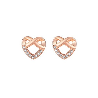 Venus Sterling Silver Stud Earrings | CZ Nickel-Free