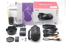 TOP MINT in Box Canon iVIS HF G10 Digital Video Camera Camcorder 10x Japan