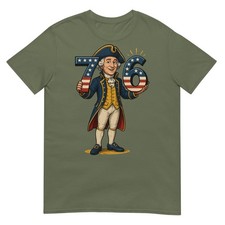 HUGvyn Six Seven 6 7 7 6 George Washington Teacher American T-Shirt