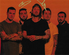 * BEARTOOTH * signed 8x10 photo * THE SURFACE * BELOW * COA *