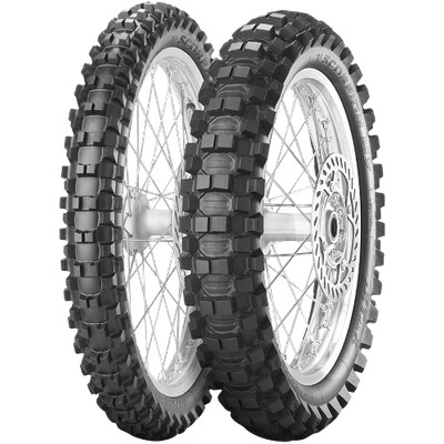 PIRELLI Motorradreifen 110/90-17 TT 60M TT SCORPION MX32 MID SOFT REAR NHS