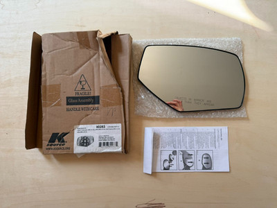 K Source 80283 Side Mirror Glass Assembly Chevy Silverado GMC Sierra 2014 2016 O