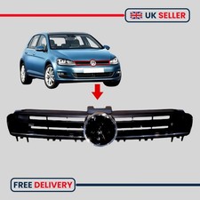 FRONT RADIATOR GRILLE FOR VW VOLKSWAGEN GOLF MK7 2013-2017 CHROME 5G0853651G