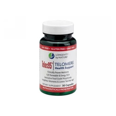 Longevity By Nature Telos95 Telomere Health Support 30 Caps