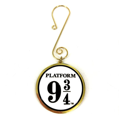 Universal Studios Harry Potter Platform 9 3/4 Enamel Ornament Excellent