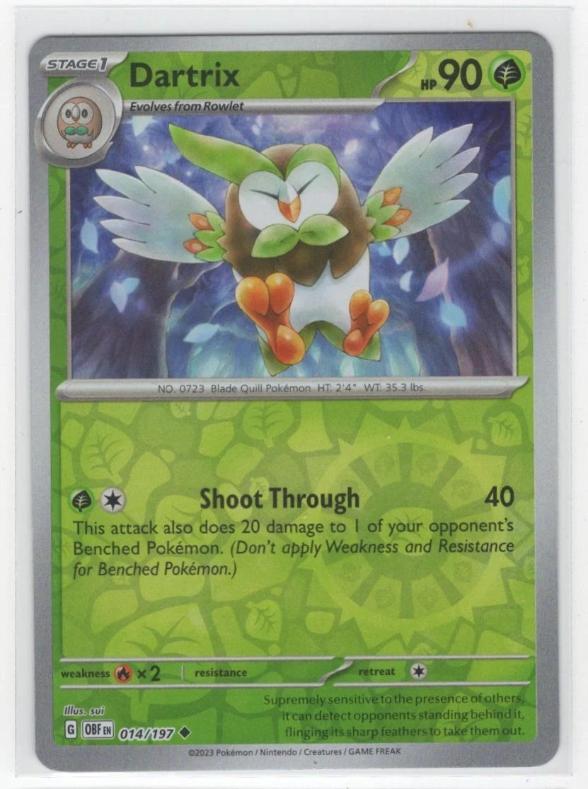 Pokemon TCG: S&V Obsidian Flames - Pick Your Card! Holo/Reverse Holo/ex, FullArt