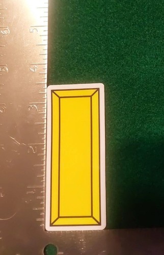 PEGATINA NAVAL ENSIGN 1,5 X 3,5 pulgadas - Imagen 2 de 2