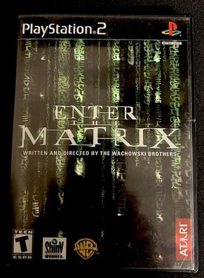 Enter the Matrix (Sony PlayStation 2 PS2, 2003) Complete CIB Tested & Working