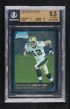 2006 Bowman Chrome Marques Colston #29 BGS 9.5 GEM MINT 1k0j