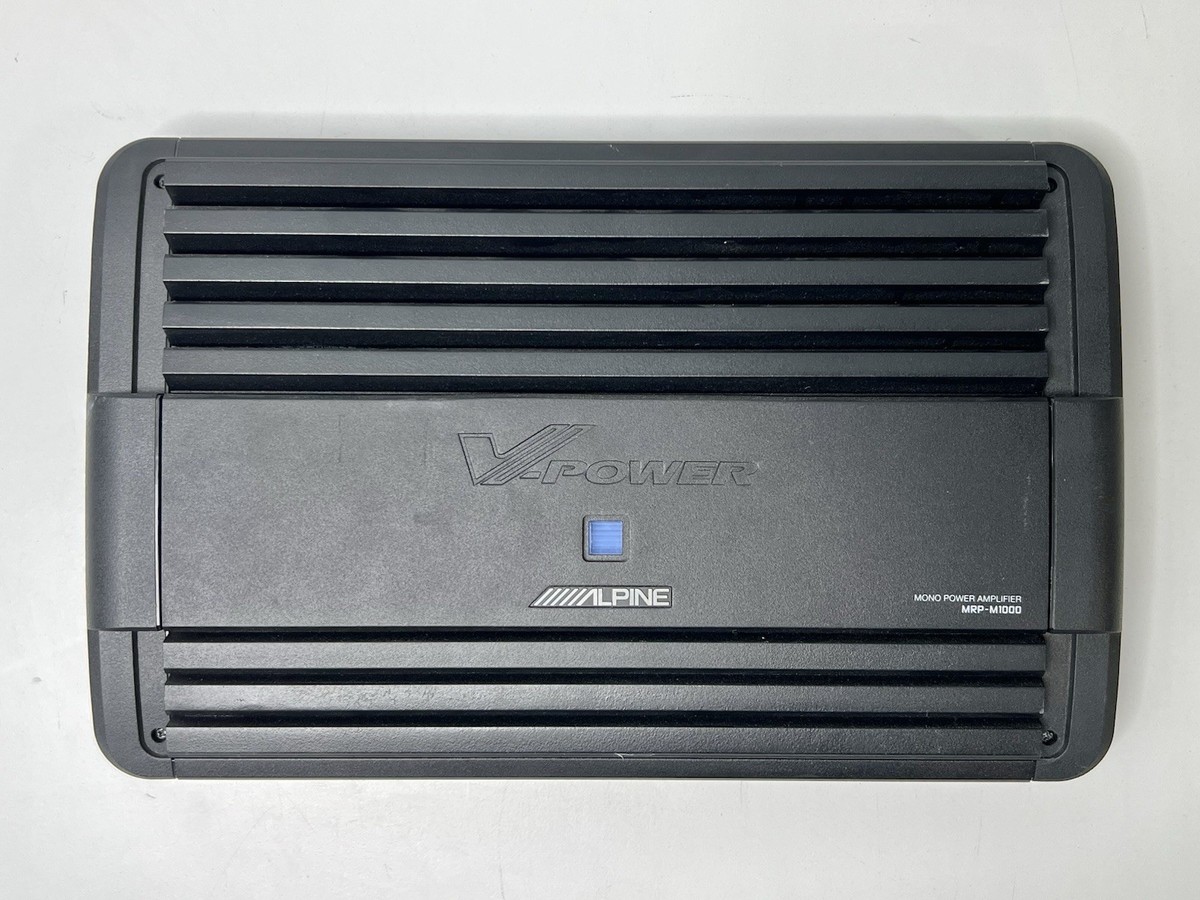 Alpine MRP-M1000 1-Channel Car Amp for sale online | eBay