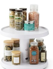 2-tier Adjustable Height Turntable