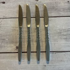 Lyon International Stainless ALHAMBRA Flatware Set Of 4 Dinner Knives Lot #1