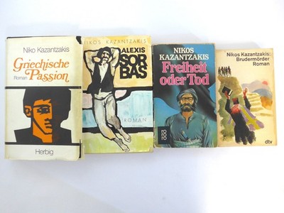 Alexis Sorbas/ Griechische Passion/Brudermord/ Freiheit oder Tod. Kazantzakis