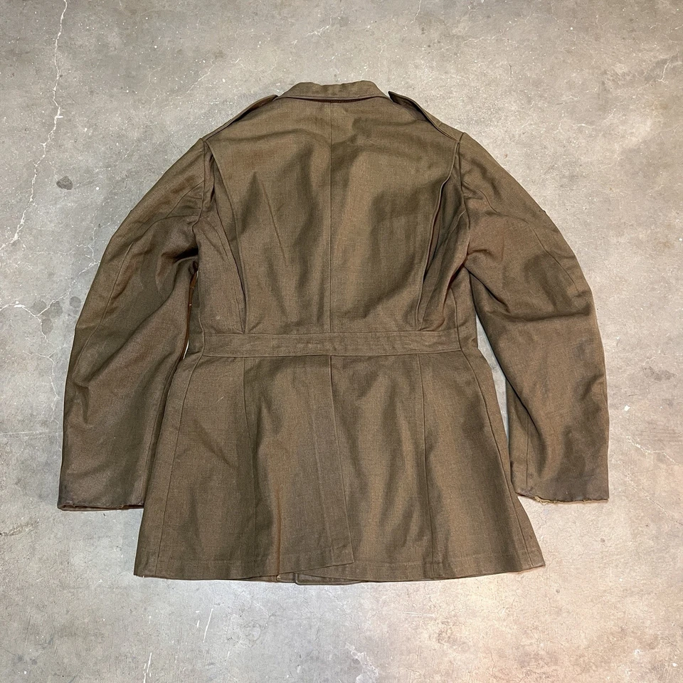 WW2 dated US Army Air Corps Air Force Enlisted Ranks Jacket Uniform Size 40R - Image 2 of 4