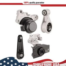 4Pcs Engine Motor Transmission Mount Kit for 2008 - 2013 Nissan Rogue FWD - Auto