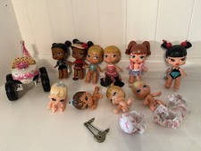 VINTAGE BRATZ BABYZ DOLLS BUNDLE X10 JADE SASHA MEYGAN FIANNA MONSTER TRUCK MGA