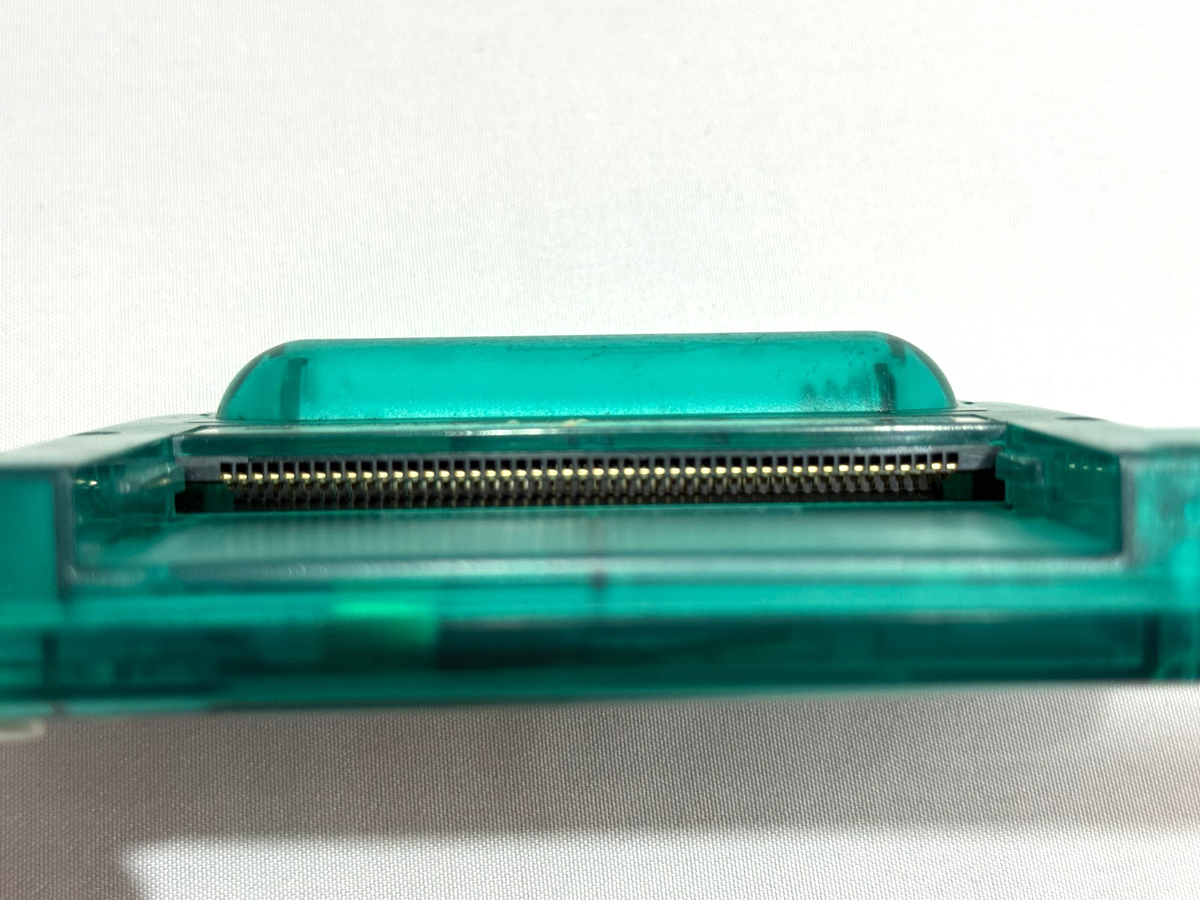 Bandai WonderSwan SW-001 Clear Green Console Tested Working Ex