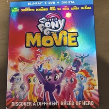 My Little Pony: The Movie Blu-ray DVD Digital Emily Blunt Lionsgate 2017